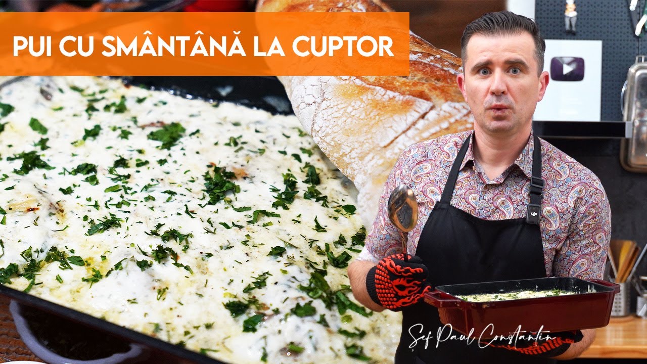 💡 Ai Pui și Smântână? Vezi cum să le transformi într-o cină fantastică! 🍗#ȘefPaulConstantin