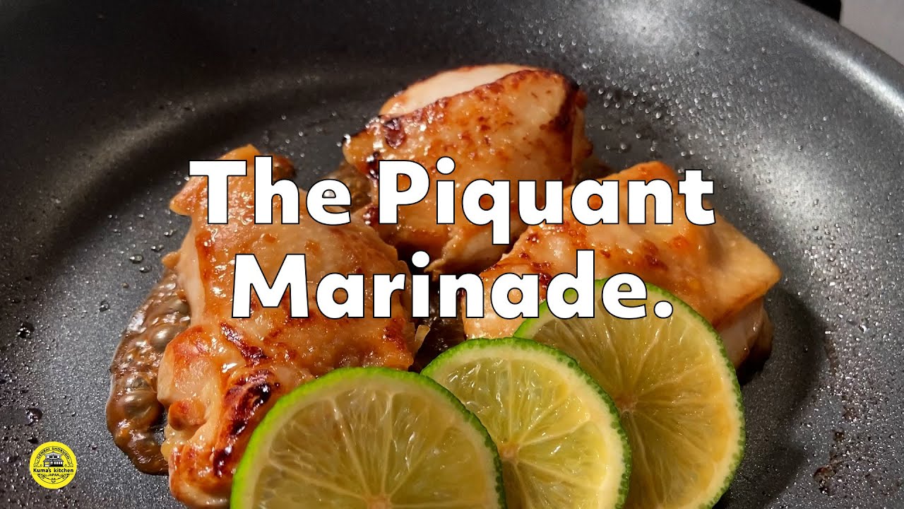 [Marinate and Grill] With a Special Citrus Fruit. Easy Preparation with Astonishing Results.Yuanyaki
