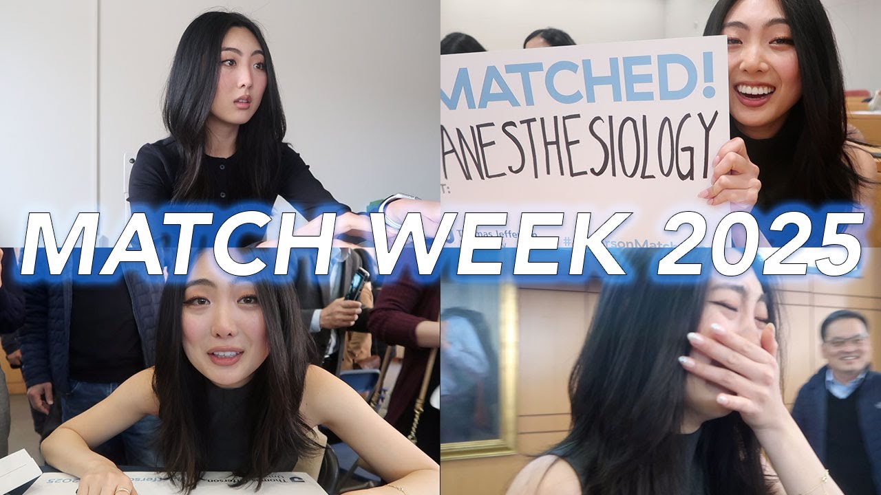 MATCH WEEK VLOG (NRMP MATCH 2025) | I MATCHED TO RESIDENCY (where i matched, thoughts before/after)