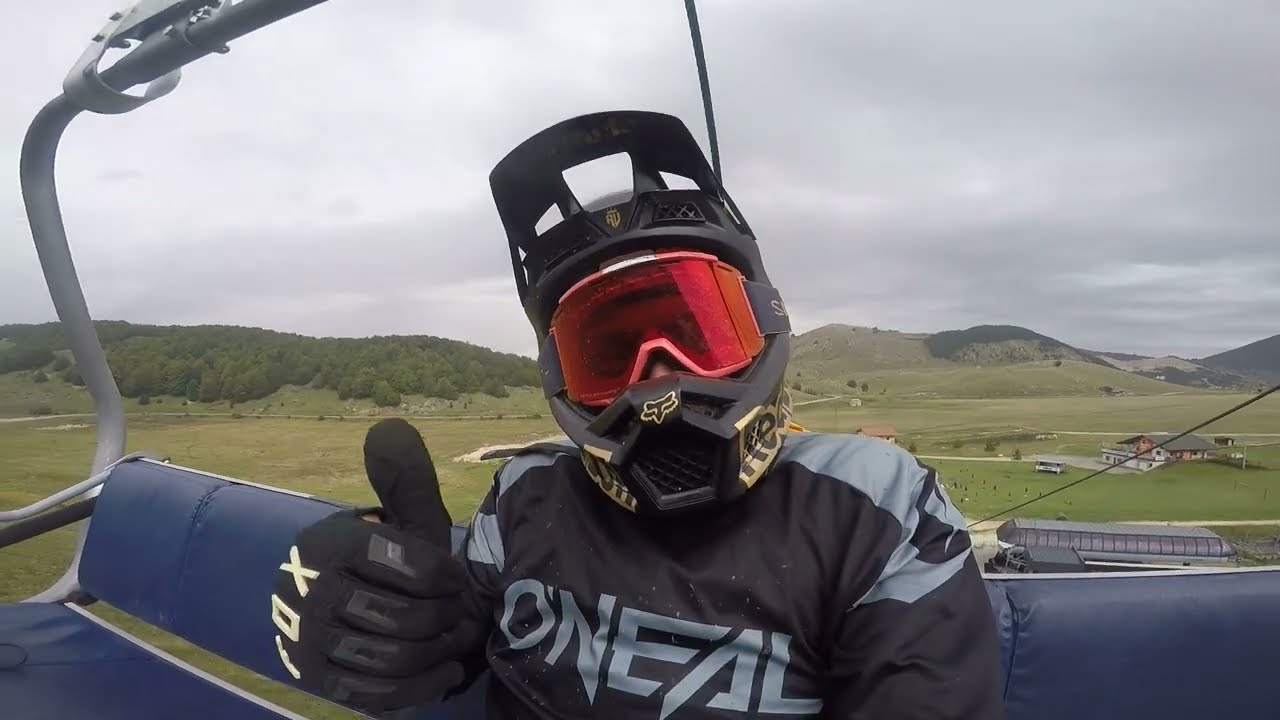 ROCCARASO Bike Park... con fango.. Mondraker Level RR