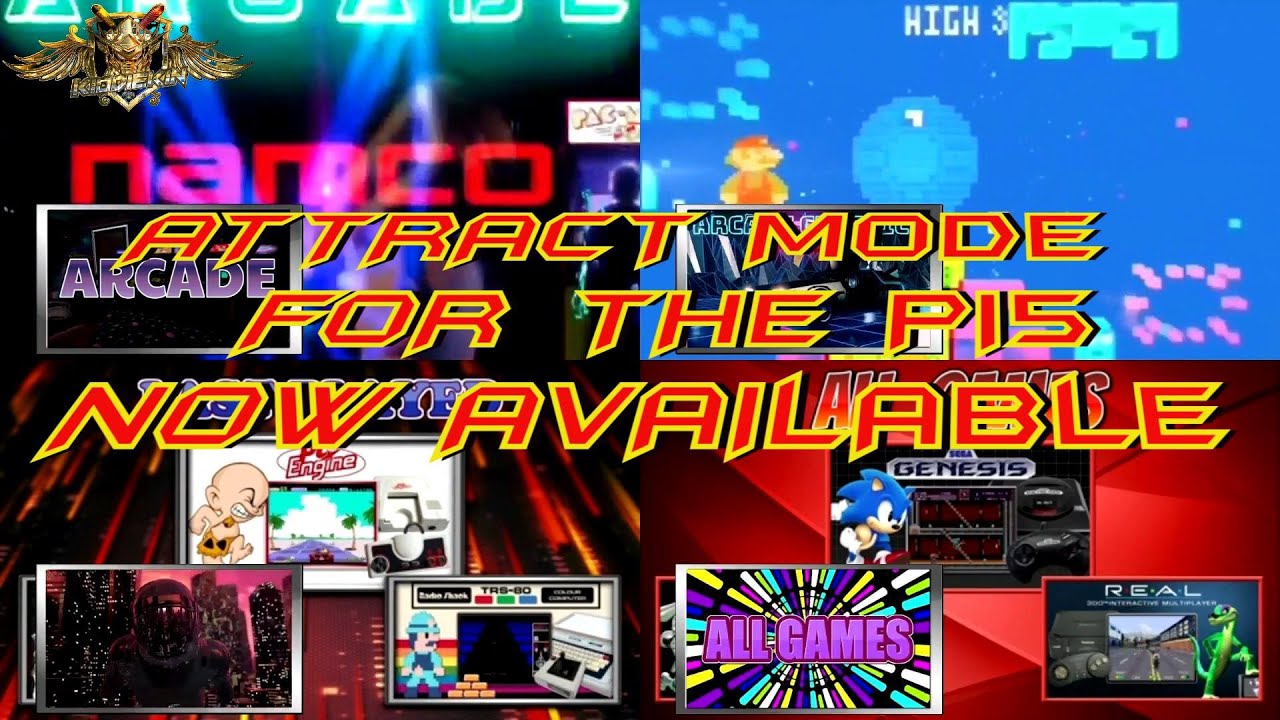 How to Add Attract Mode to Retropie 5! New Media Download