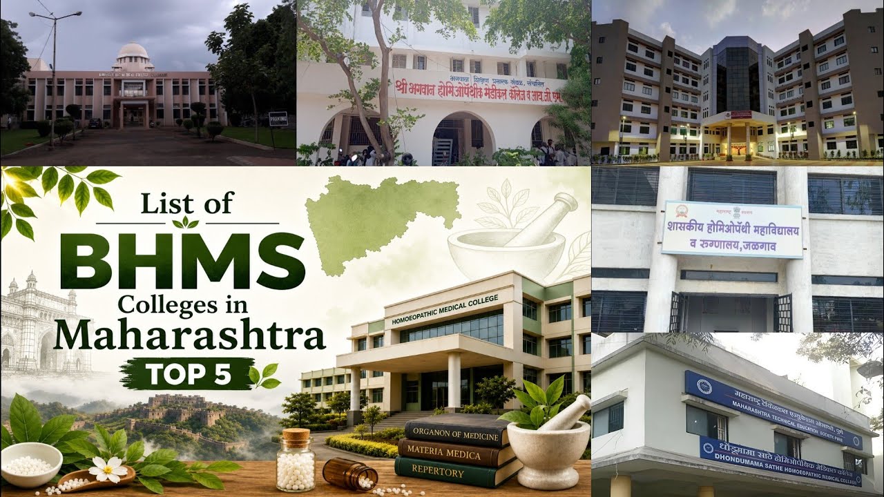 Top 5 BHMS Colleges in Maharashtra #bhms #bhmsadmission 