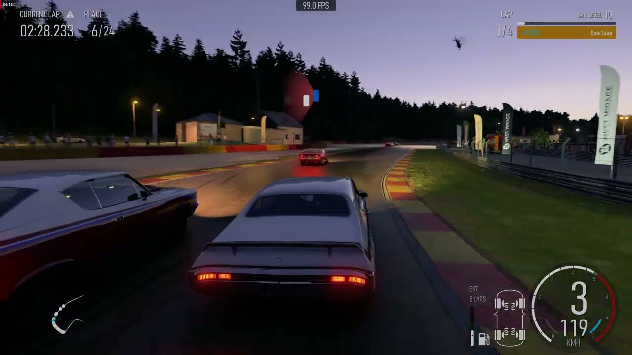 Forza Motorsport 2026 01 20 Buick GSX at Spa Francoshamps.Chase camera.PS 5 controller in PC 4K.