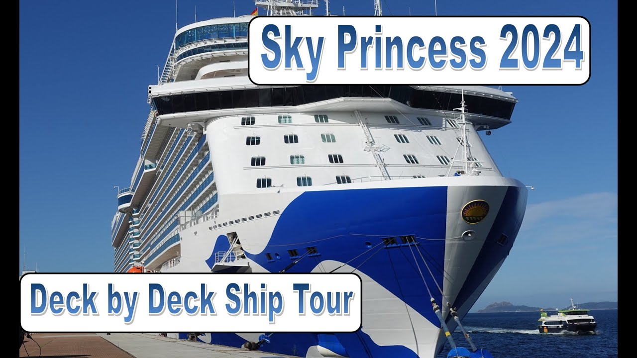 Sky Princess deck by deck Cruise Ship Tour. And Need-to-Knows Before Cruising