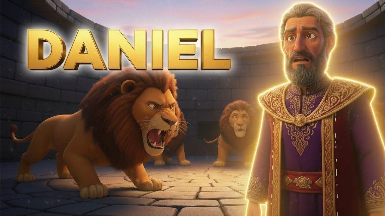 Daniel na Cova dos LEÕES | O Milagre que Parou um Reino 🦁