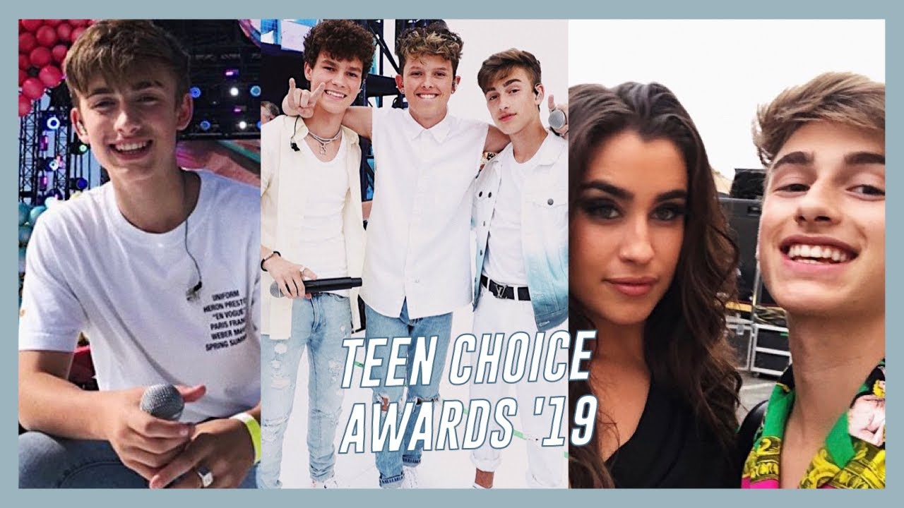 Johnny Orlando At The TCA's w/ Jacob Sartorius & Hayden Summerall