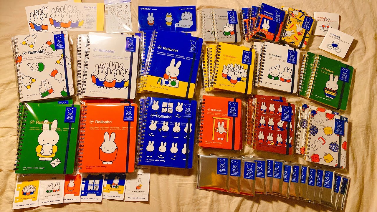 生誕70周年記念 ミッフィー展 限定ロルバーン紹介🐰☀️ #ロルバーン #Rollbahn #miffy