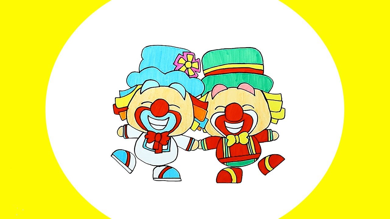 Patati Patatá desenhos animados ❤ desenho para desenhar e colorir do patati patata. 😊