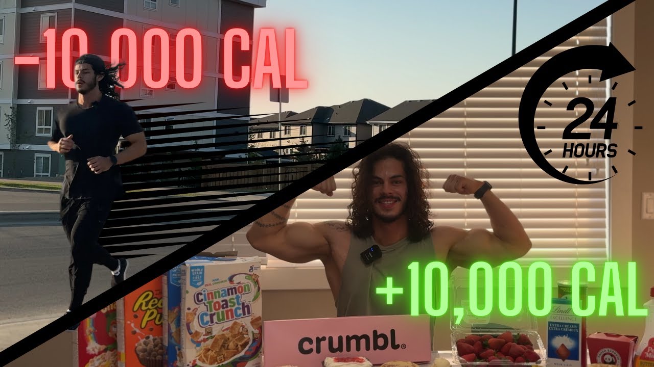 Eating & Burning 10,000 Calories in 24 Hours
