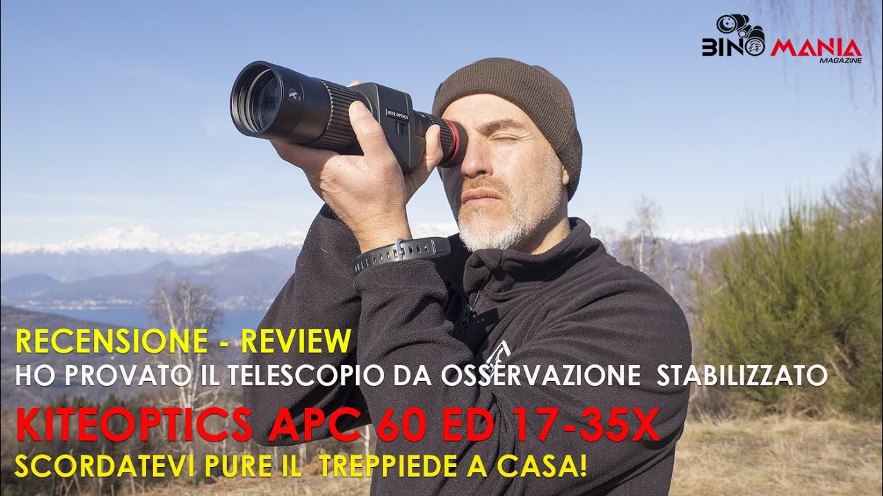 Anteprima esclusiva: telescopio stabilizzato KITE OPTICS APC 60 ED – INCREDIBILE!