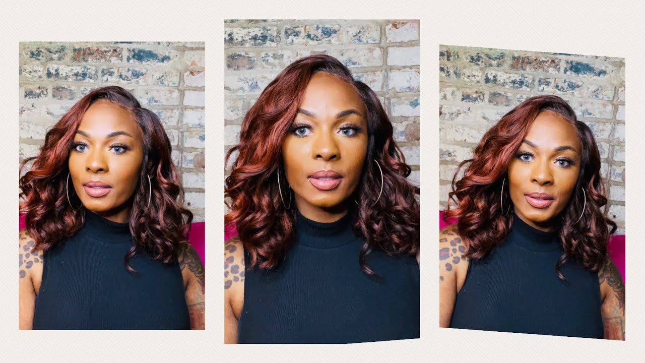 Outre Melted Hairline Synthetic HD Lace Front Wig - LUELLEN ft Ebonyline