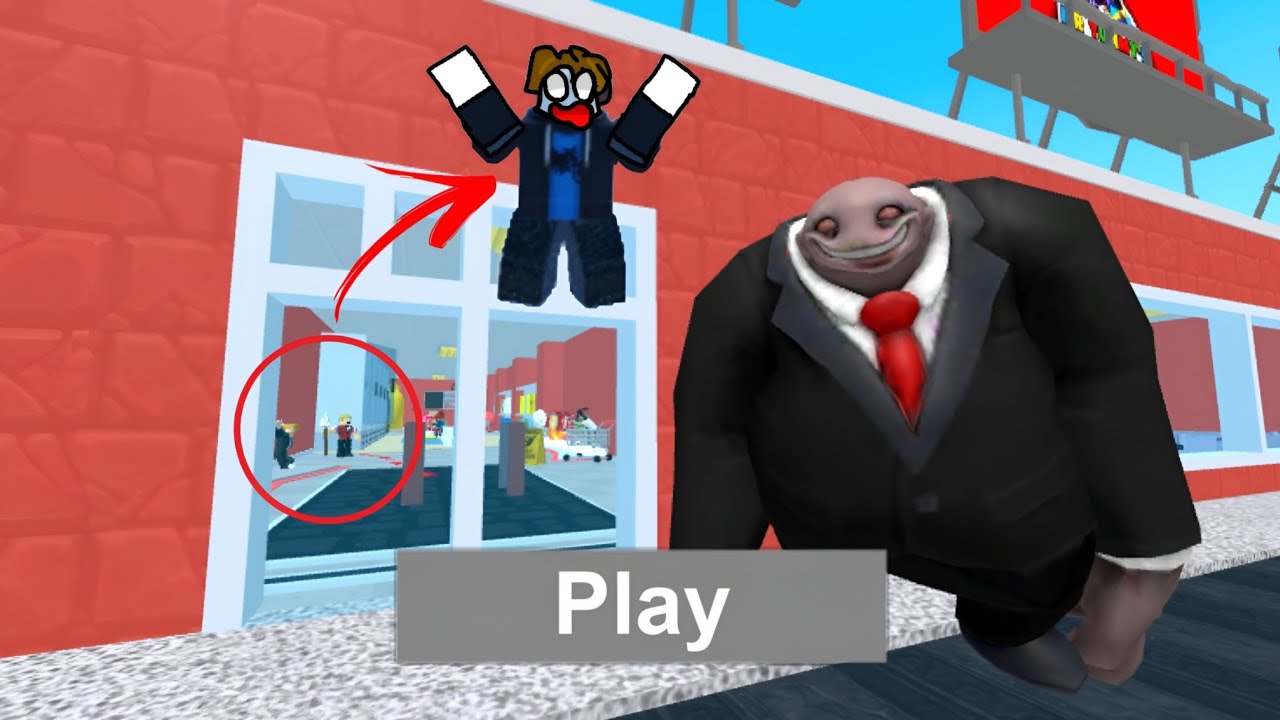 Bacon Playing Mr Yummy's Supermarket Obby for the First Time...