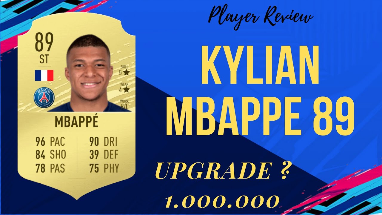 KYLIAN MBAPPE 89 FIFA 20 REVIEW