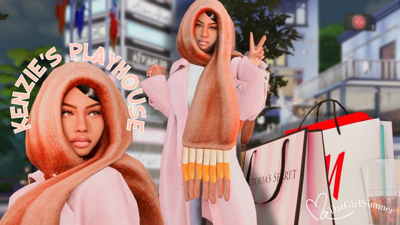 ✨ Насыщенный день Кензи: спортзал, шопинг и первый рабочий день! | Sims 4