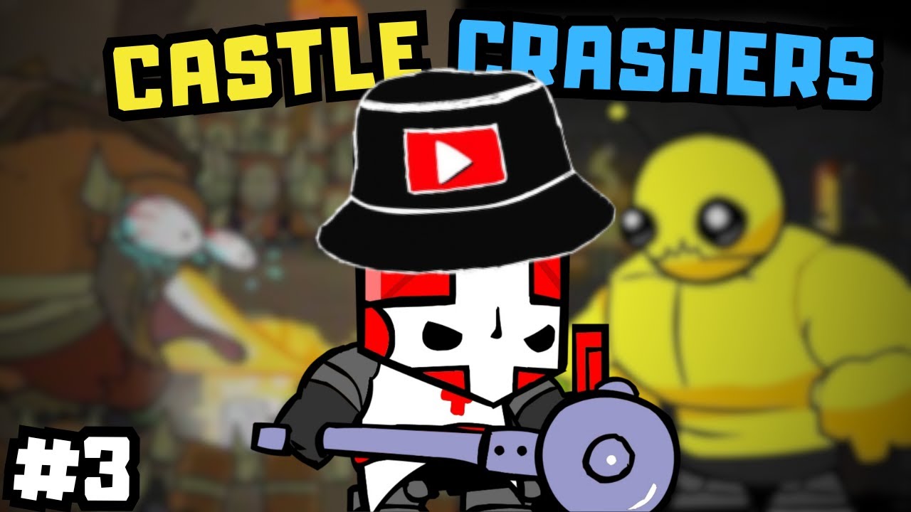 CASTLE CRASHERS COM A TROPA DA ESPADA GRANDE #3