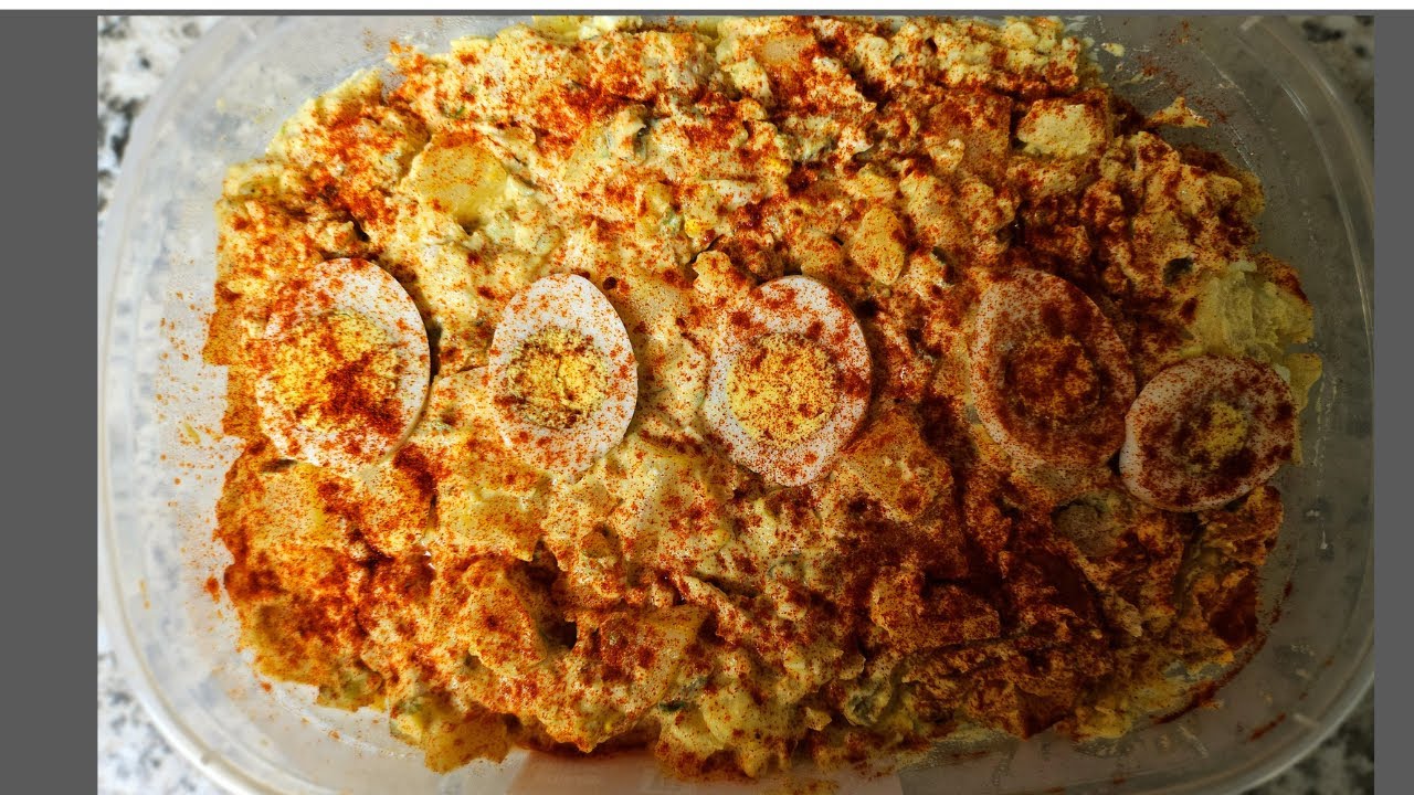 Домашний картофельный салат