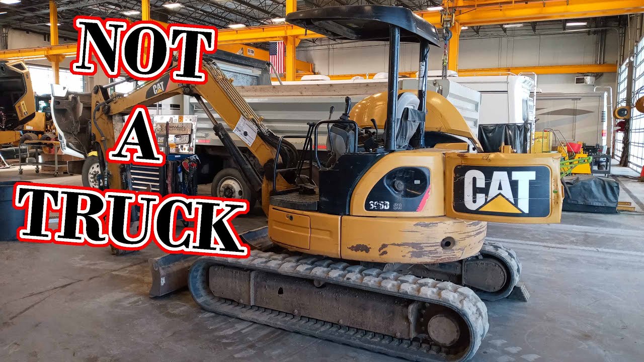 What happens when a Truck Mechanic works on Equipment? Cat 305 Excavator.