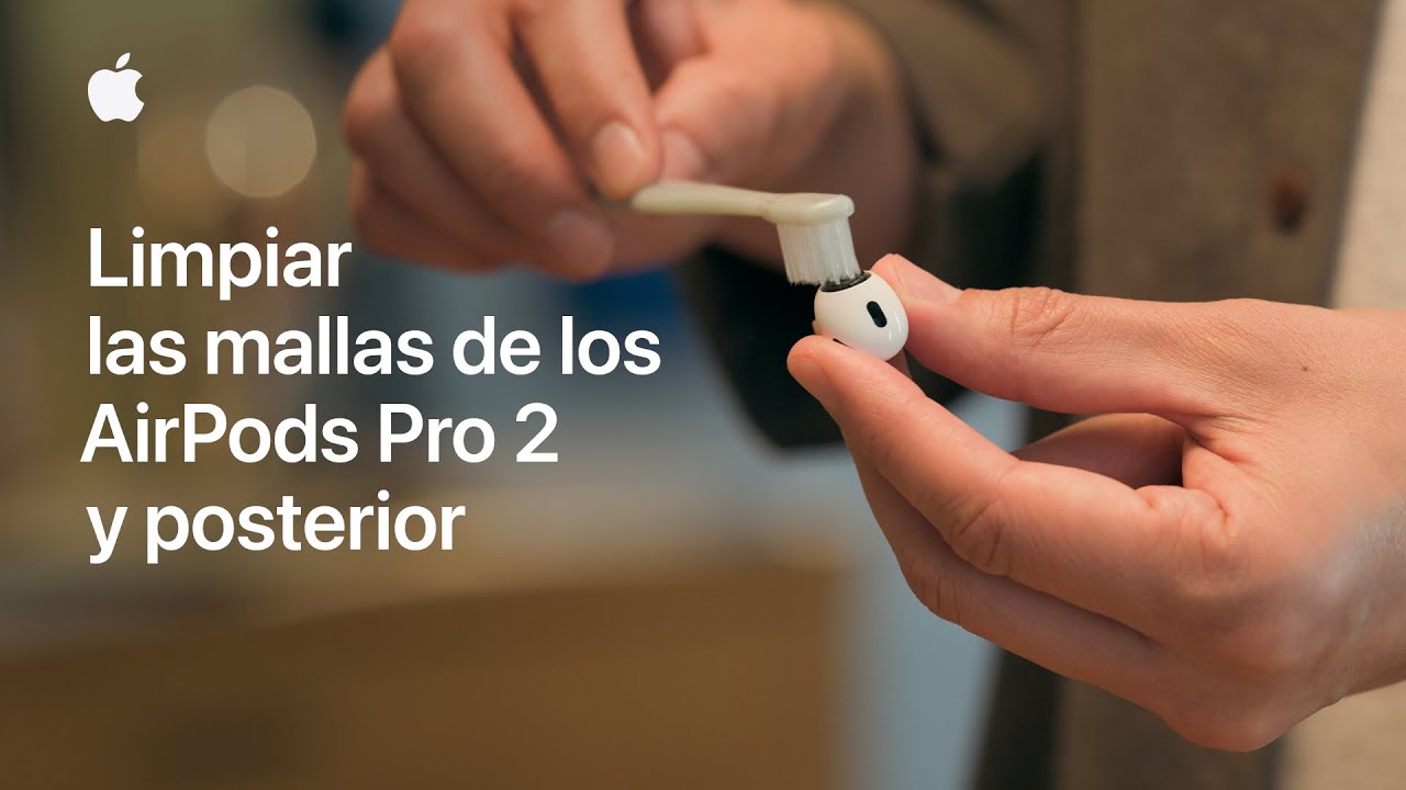 Cómo limpiar las mallas de los AirPods Pro 2 y posterior | Soporte técnico de Apple