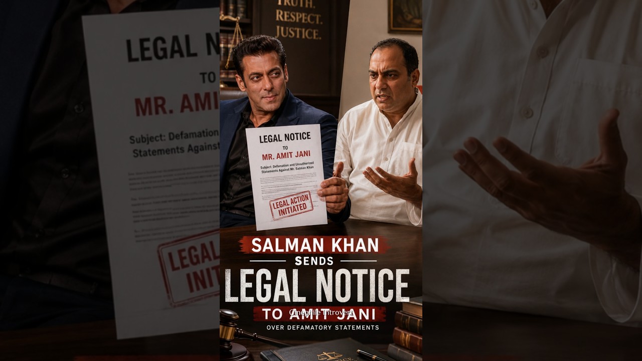 Salman Khan Ne Bheja Legal Notice! 😳 Kala Hiran Film Par Bada Vivaad