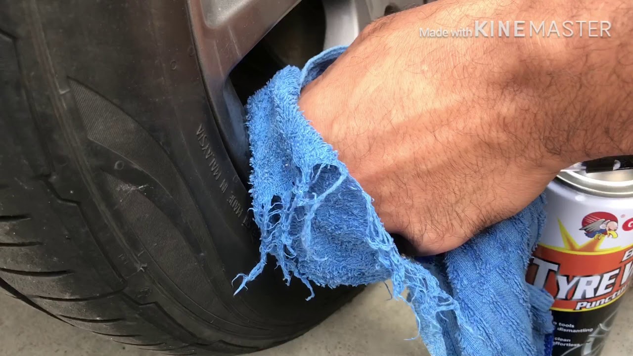 Cara Tampal Tayar Bocor Kereta Paling Mudah