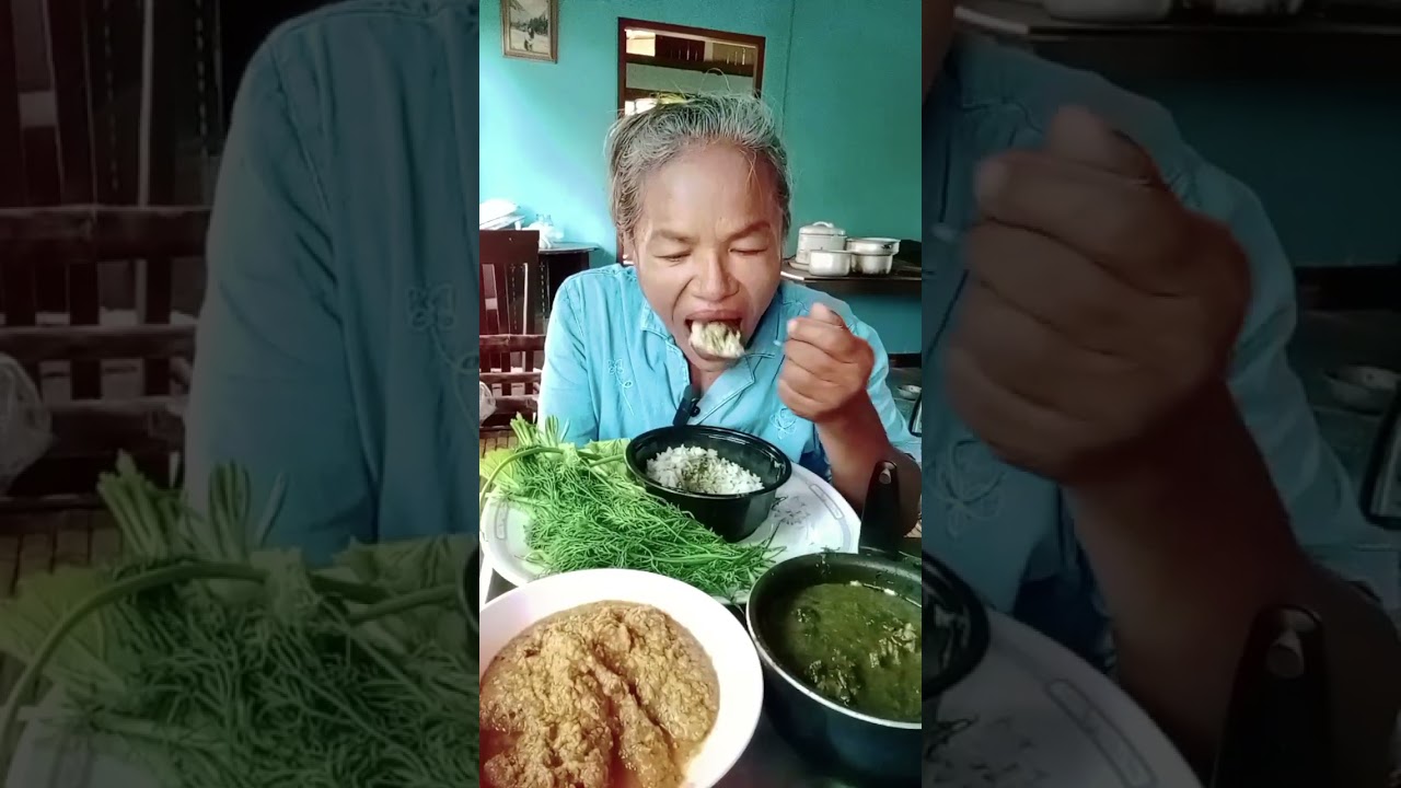 มาเด้อพี่น้องวันนี้มีแกงขี้เหล็กใส่ไก่บ้านแหล่งน้ำพริกโบราณแซ่บๆจ้า070226