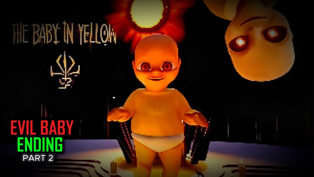baby in yellow ending 🤯 Evil Baby Gameplay in Gaming with Azar|#horror #gaming 