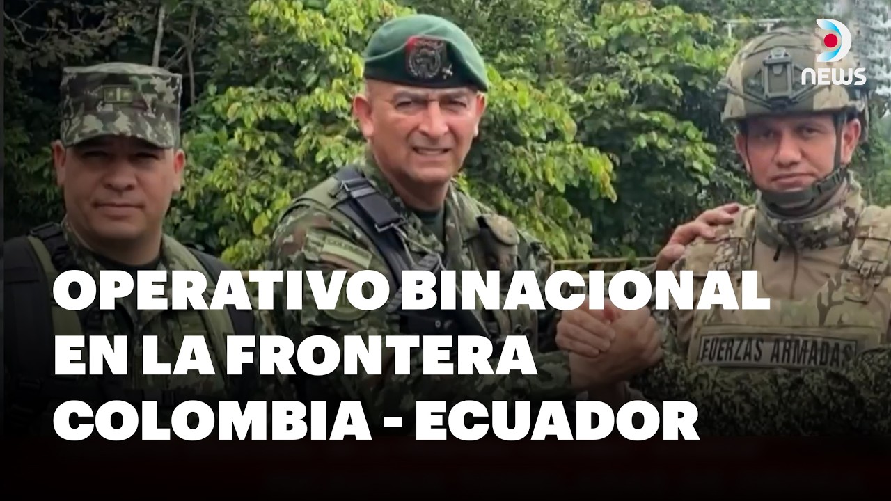 Petro y Noboa lanzan operación conjunta antidrogas en la frontera Colombia - Ecuador | DNews