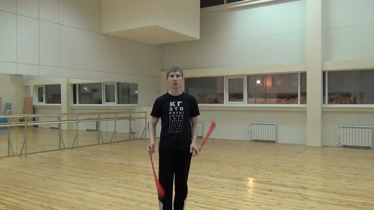 Видео уроки поинга: Обратная трехбитная восьмерка - 3 Beat Weave Tutorial (Reverse)