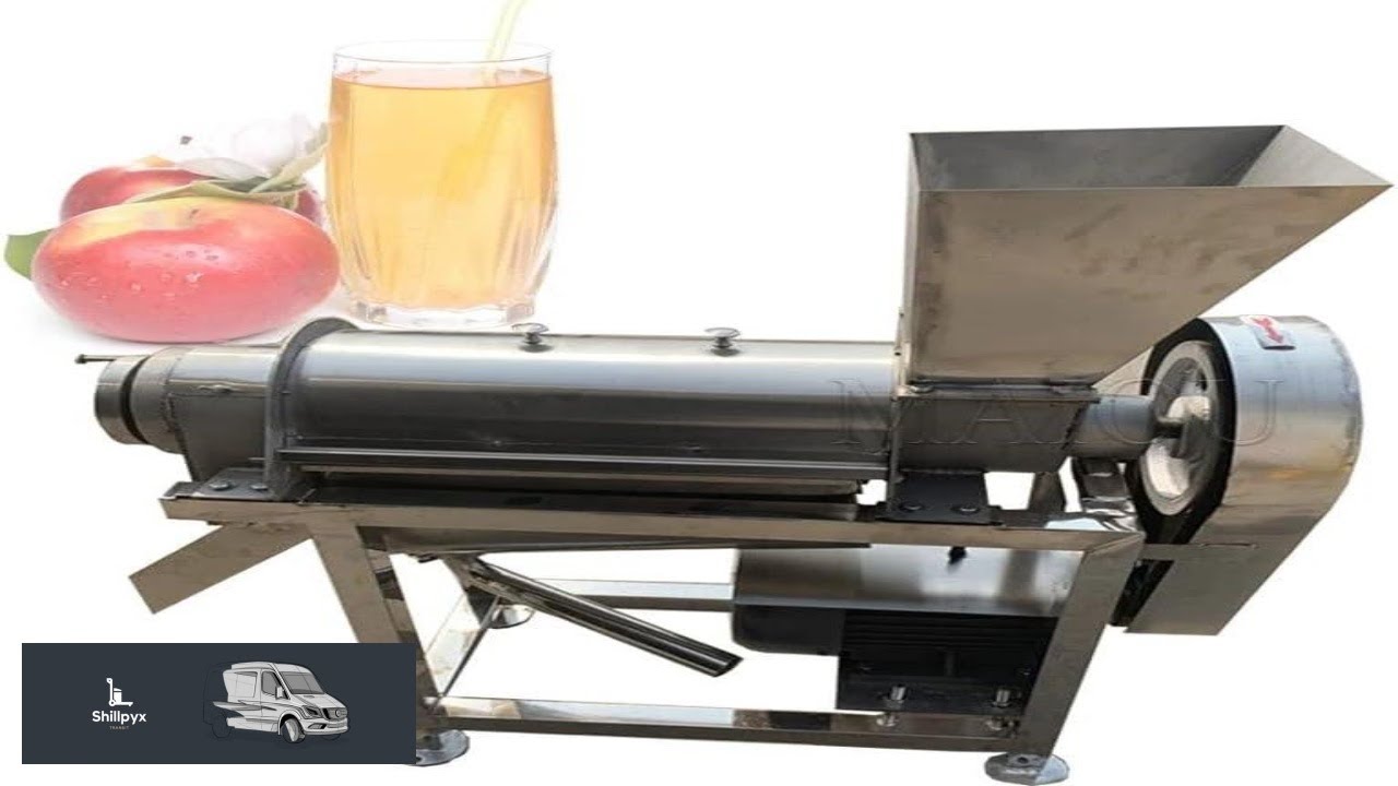 0.5t H Commercial Fully Automatic Orange Juice Machine Industrial Cold Pressed Mango Juice