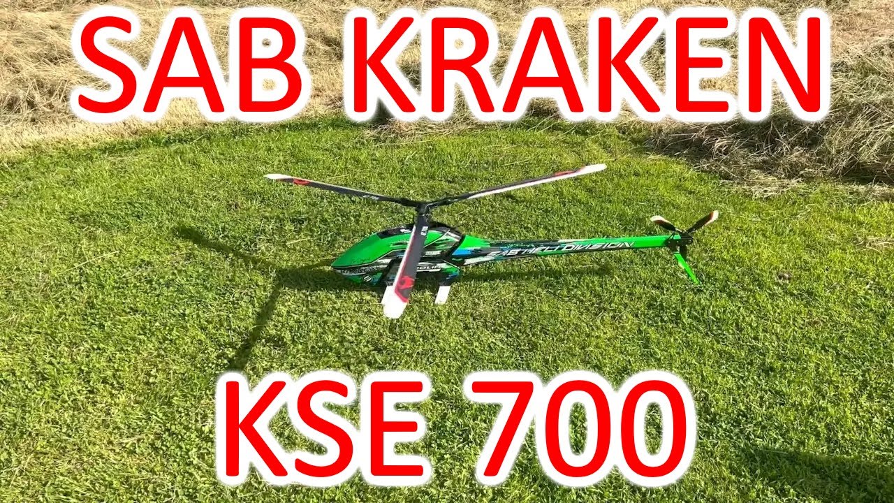 SAB Goblin Kraken KSE 700 - Sky Screamer! - RC Pilot 'CONDOR'