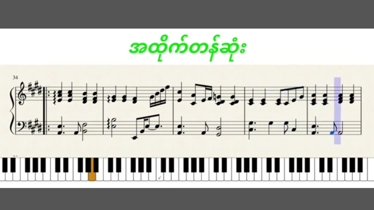 ထိုက်တန်ဆုံး သီချင်းပါ။