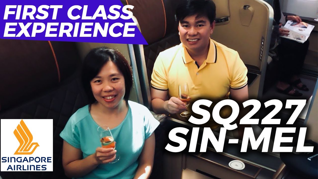 Полет первым классом Singapore Airlines | Из Сингапура в Мельбурн (SQ227) | Boeing 777-300ER