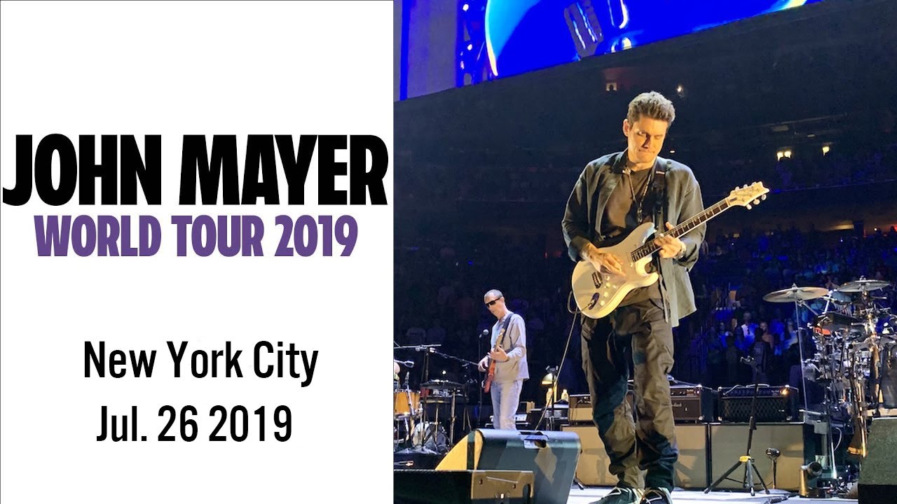 John Mayer - World Tour 2019 Live in New York City (July 26, 2019)