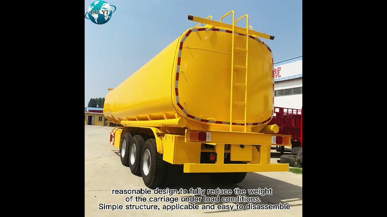Fuel tank semi trailer