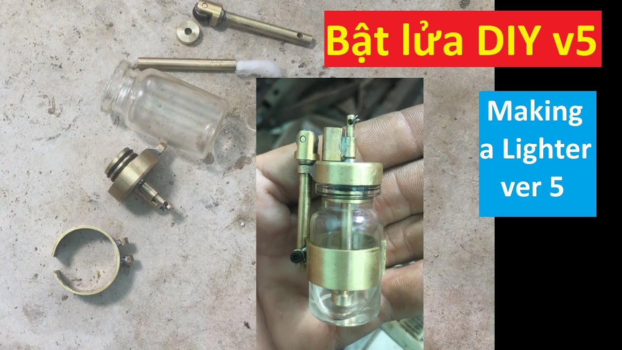 Chế tạo bật lửa đẹp lạ 5 | Making a lighter | Anh Lee_Khám Phá Sáng Tạo