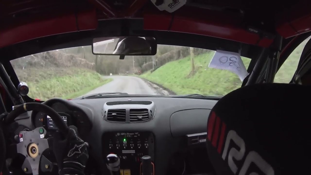 Rallye du Béthunois 2023 - ES5 La Vallée de la Ternoise - PA et Margaux Perrin - Alfa 147 F214