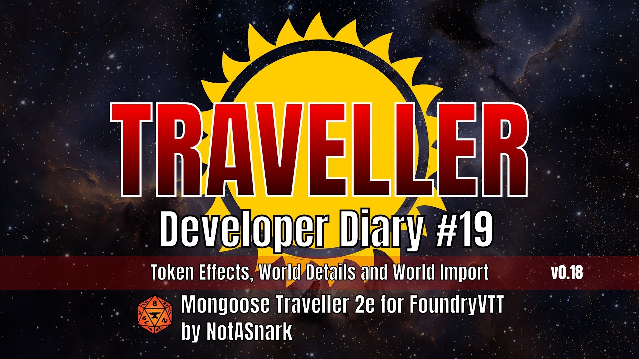MgT2e FoundryVTT Dev Diary #19