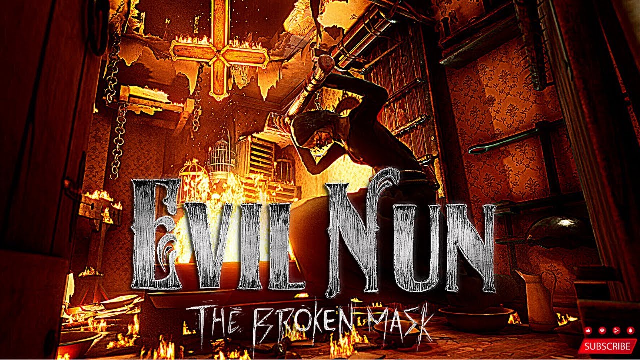 Evil NUN - simple van escape gameplay #evilnun #AlexMekaySenpai