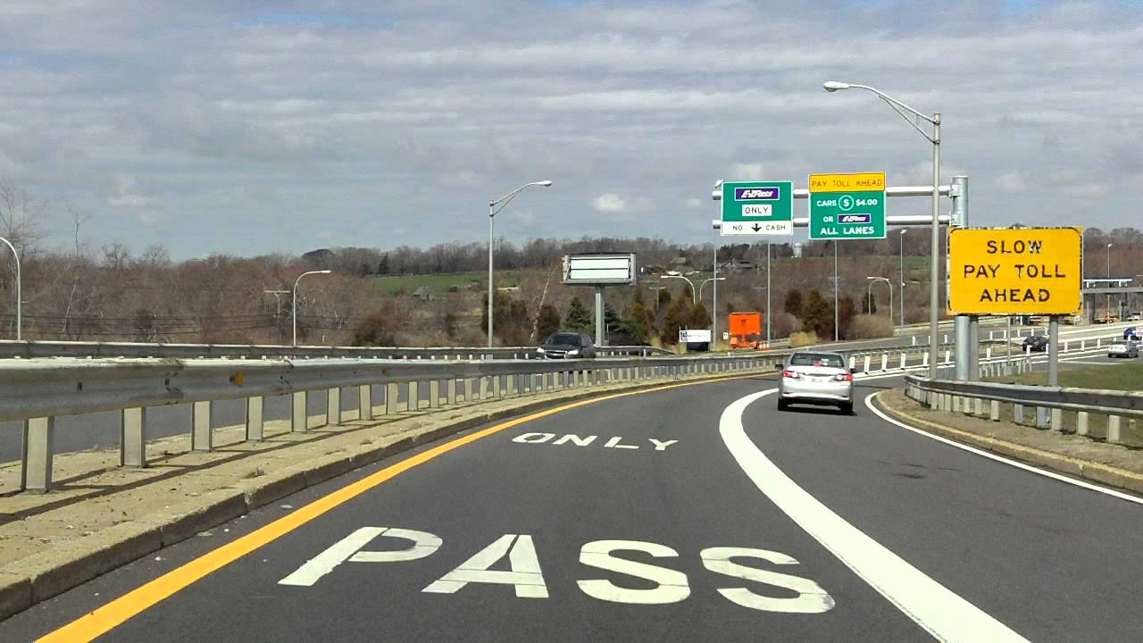 Newport (Claiborne Pell) Bridge westbound