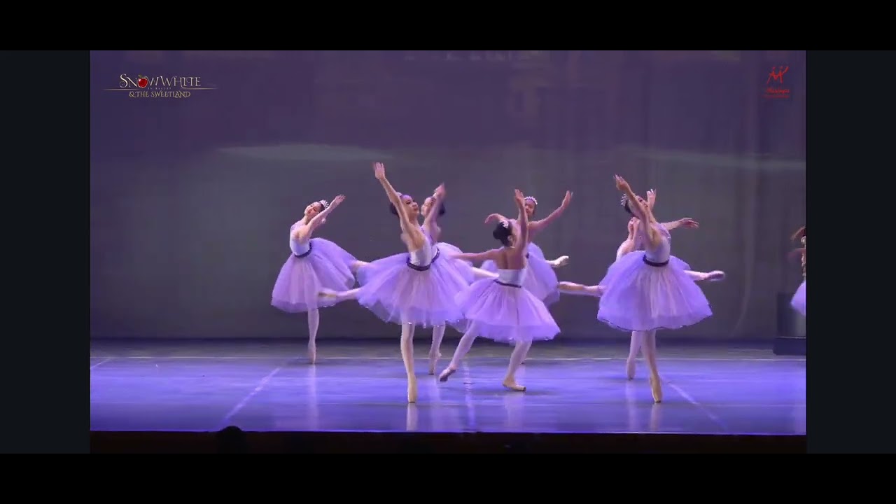 The Walts part of Snow White in Ballet by Advance Fond, 1 n 2 class Marlupi Dance Academy GreenVille