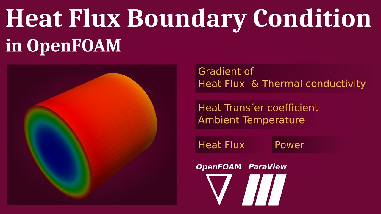 Heat Flux Boundary Condition in OpenFOAM | externalWallHeatFluxTemperature