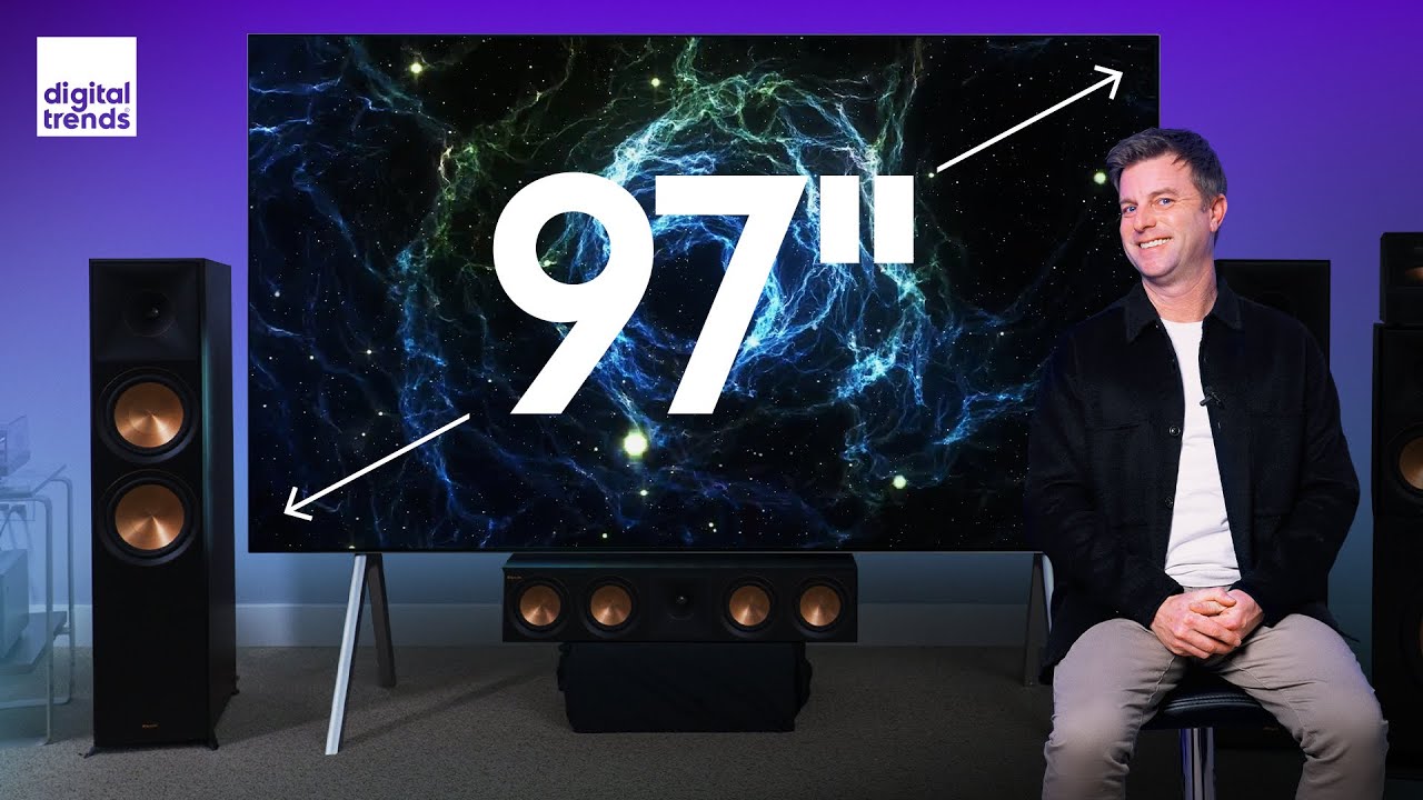 Идеальный домашний кинотеатр? 97-дюймовый OLED-телевизор LG + 9.2-дюймовая система Klipsch Atmos