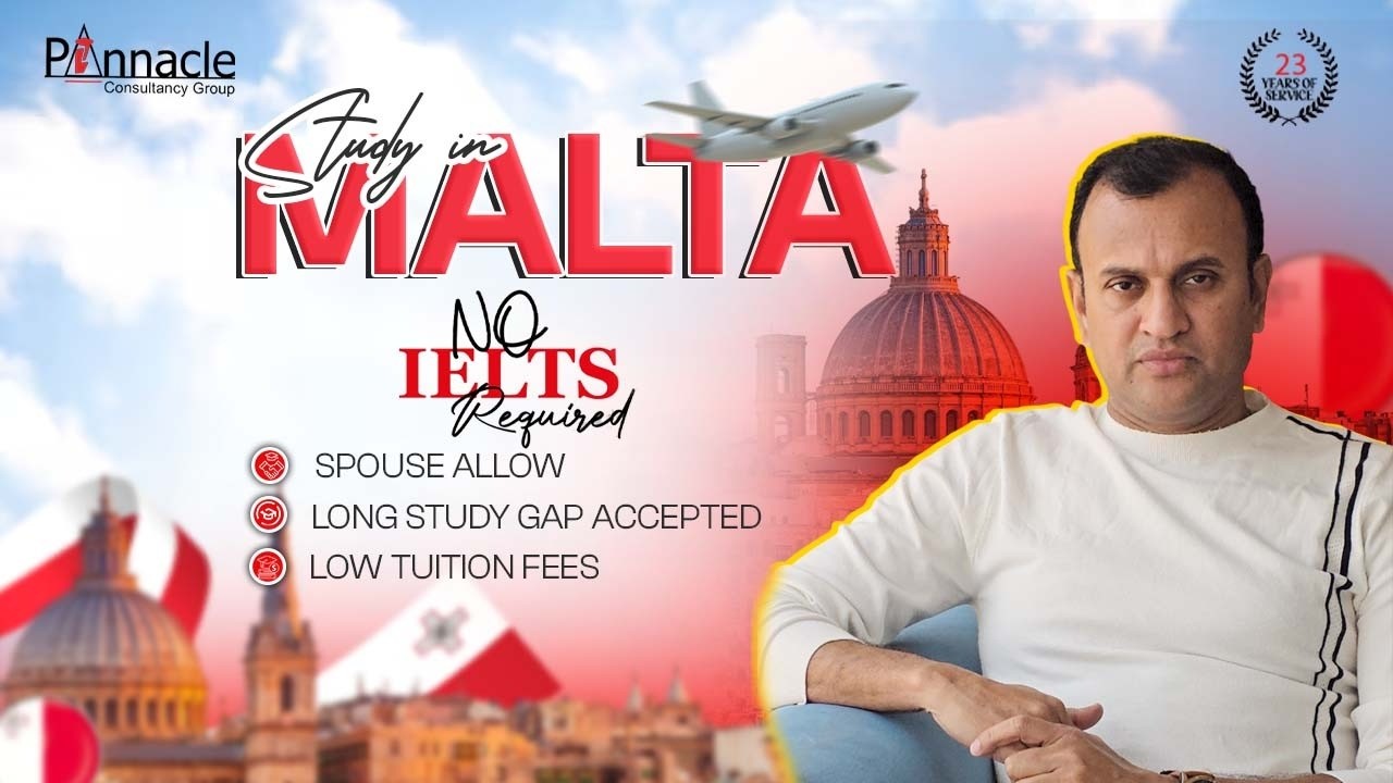 Учитесь на Мальте | Низкий средний балл, перерыв в учебе и нет IELTS? Вот ваш шанс | Учитесь в Ев...