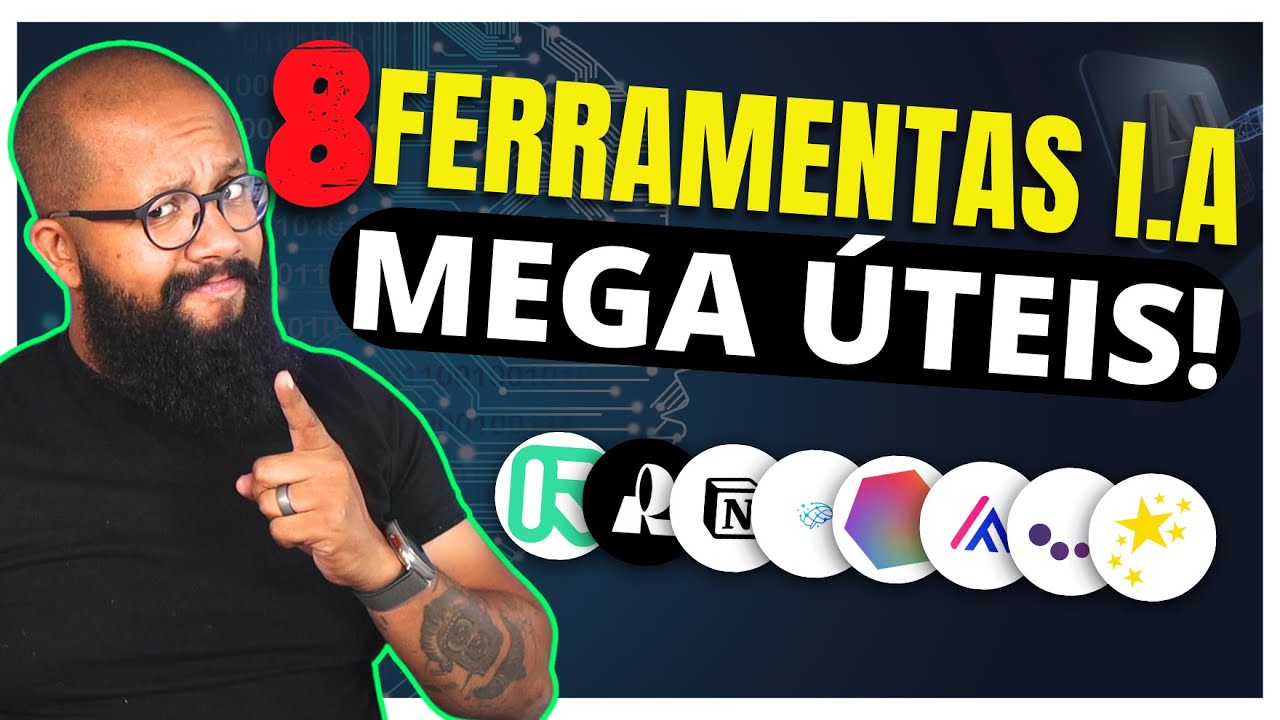 ⚠️ ALERTA DE INOVAÇÃO: 8 Ferramentas I.A que você precisa conhecer e USAR