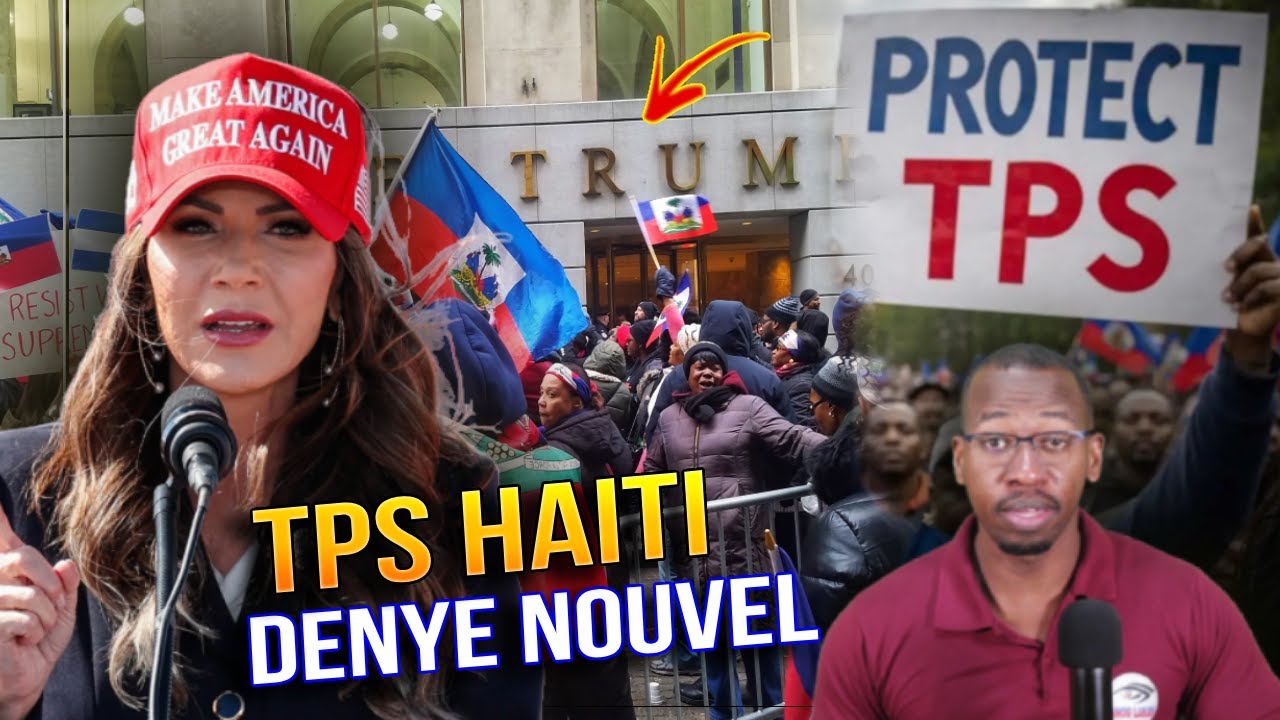Imigran Ayisyen Sezi Tande Desizyon Trump Pou Bloke TPS Anko !