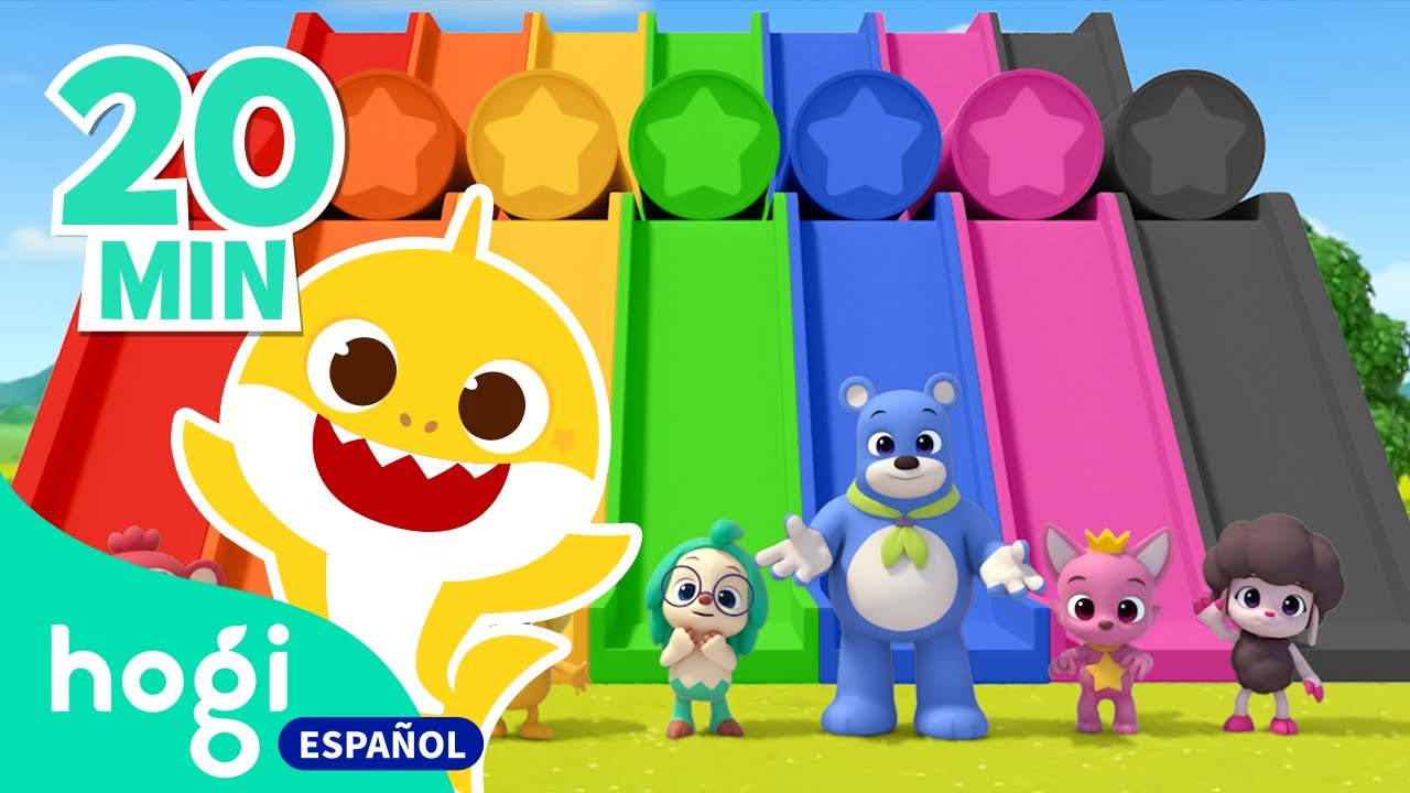 MIX 🎨 ¡Aprende los Colores con Tiburón Bebé y Hogi! | +Recopilación | Baby Shark | Hogi en español