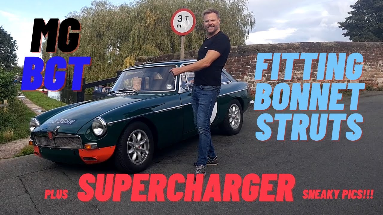 Установка стоек капота MG B GT - плюс нагнетатель. Фотоотчёты. @Exhausted-autos @Exhausted BGT MGB