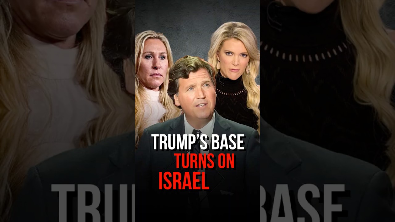 &ldquo;Not Our War&rdquo;: MAGA Turns as Support for Israel Drops