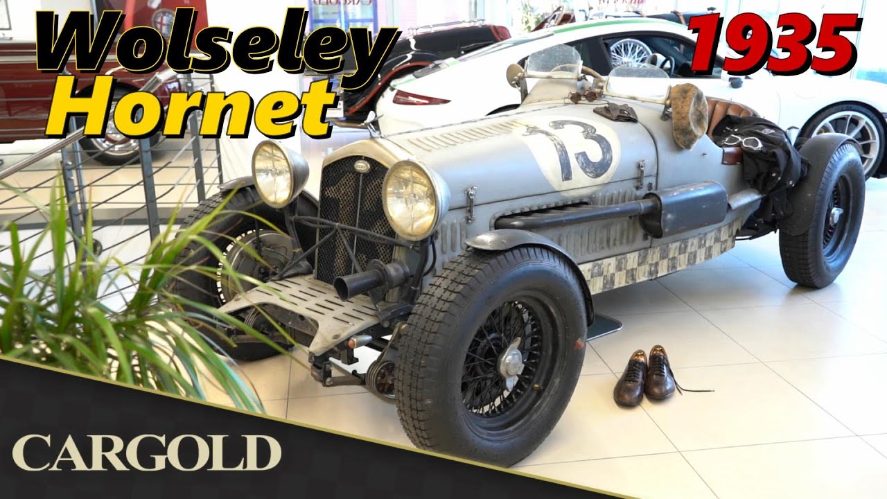 Wolseley Hornet, 1935, ein Vorkriegs-Rennwagen wie er sein muss! Power, Patina und extrem laut!