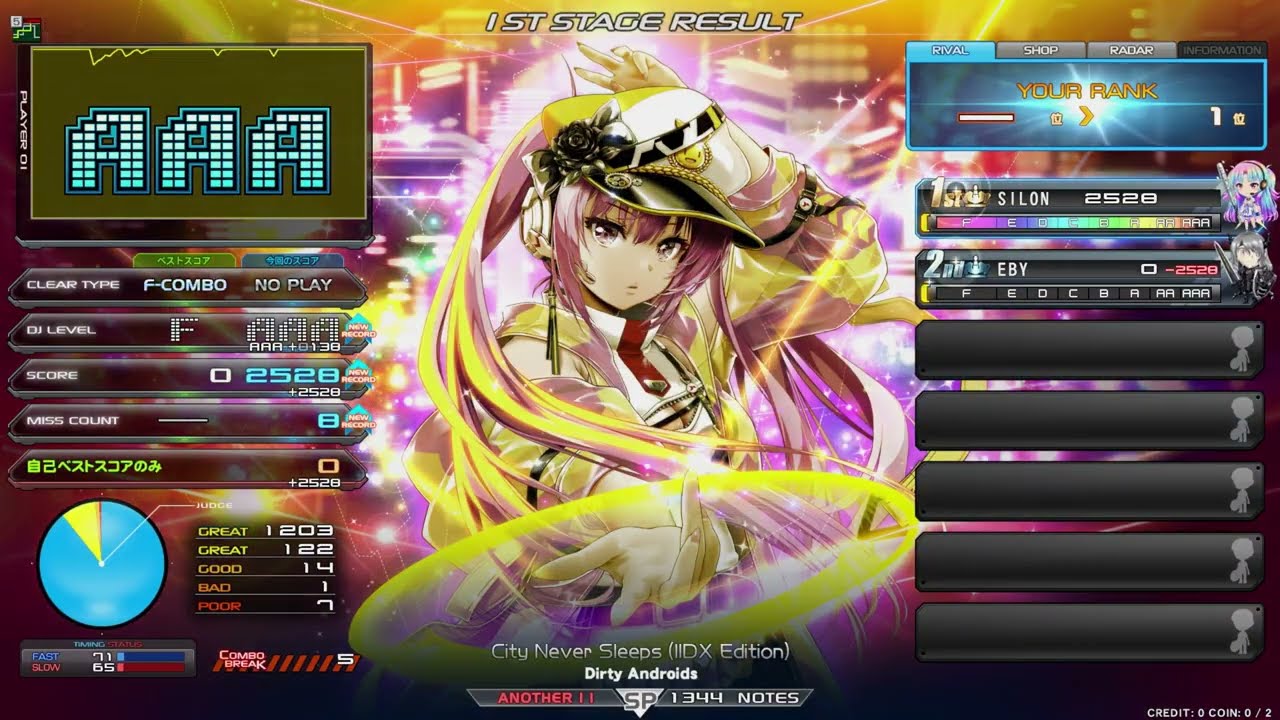 Beatmania IIDX 31 EPOLIS 段位認定 九段 SP EX
